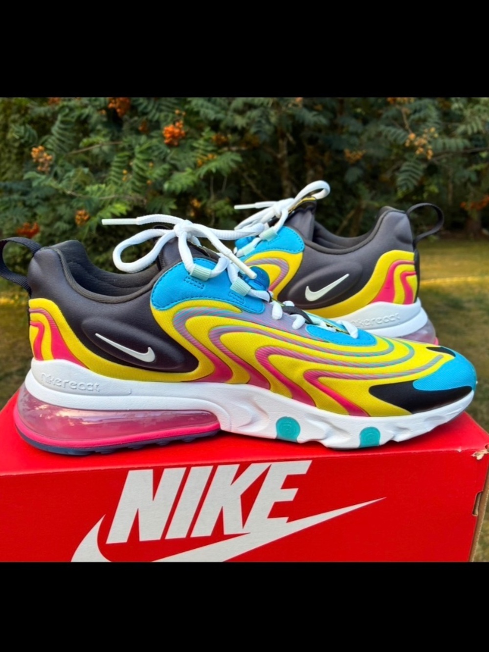 Nike Air270 React ‘Laser Blue’ M US 10.5